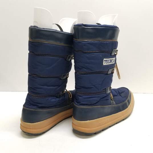 Tecnica Women's Blue Nylon Boots Size 10.5 image number 4