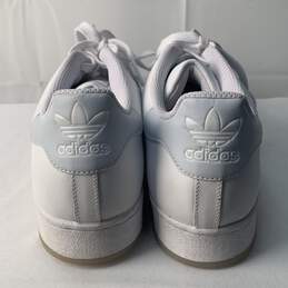 Adidas Originals Superstar 'White Light Blue' Sneakers, Sz. 11.5 alternative image