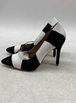 Women's New York & Company Size 8 White & Black Heels alternative image