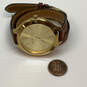 Designer Michael Kors Runway MK-2256 Gold-Tone Round Dial Analog Wristwatch image number 2