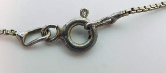 Artisan 925 Carved Pendant Necklace 7.4g image number 2