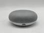 Mini White Gray Bluetooth Wireless Smart Speaker W/ Charger Not Tested image number 2