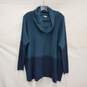 Smartwool Polyester Blend Green & Blue Long Sleeve Turtleneck Sweater Size SM image number 1