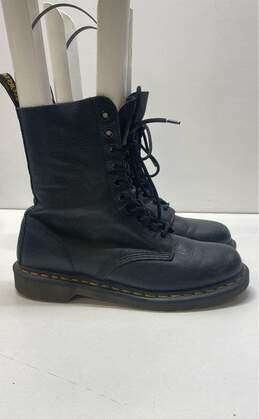 Dr Martens Leather Pascal Combat Boots Black 10