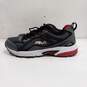 Men's Gray, Black, Red & White Fila Shoes Size 8 image number 2