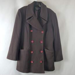 Donny Brook Men's Brown Coat Jacket SZ 12