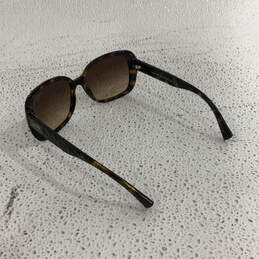 Womens HC8128 L943 Brown Full Rim Tortoise Sunglasses With Black Case