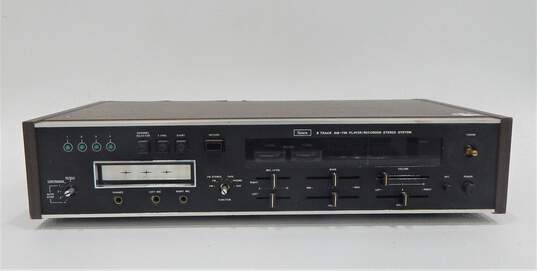 VNTG Sears Brand 700.91600200 Model 8-Track AM-FM Player/Recorder Stereo System w/ Power Cable image number 1