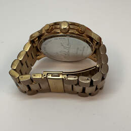 Designer Michael Kors MK8164 Gold-Tone Chronograph Dial Analog Wristwatch alternative image