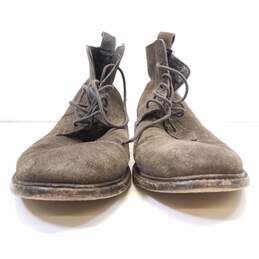 AllSaints Leather Spitalfields Lace Up Shoes Brown 9 alternative image