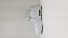 Nike Air Max 90 Leather Shoes White 302519-113 Kids Size 5.5Y alternative image