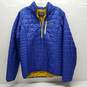 Patagonia Women's Nano Puff Pullover Blue Yellow image number 1