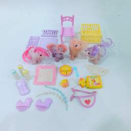 Vintage My Little Pony Baby Ponies W/ Beddy Bye Eyes Cribs Combs Accessories