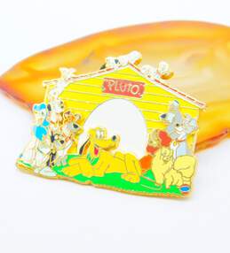 Disney Trading Pin, Pluto, Lady & Tramp, Dalmatian Dog House 16.2g