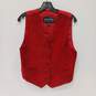 WILSONS THE LEATHER EXERTS RED VEST SIZE L image number 4