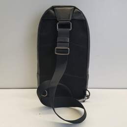 COACH F49318 Houston Pack Varsity Stripe Leather Sling Backpack alternative image