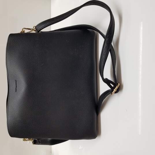 RADLEY Dukes Place pebbled leather compartment crossbody bag BLACK