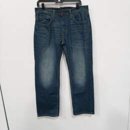 Levi's Men's 559 Blue Denim Straight Leg Jeans Size 32 x 30