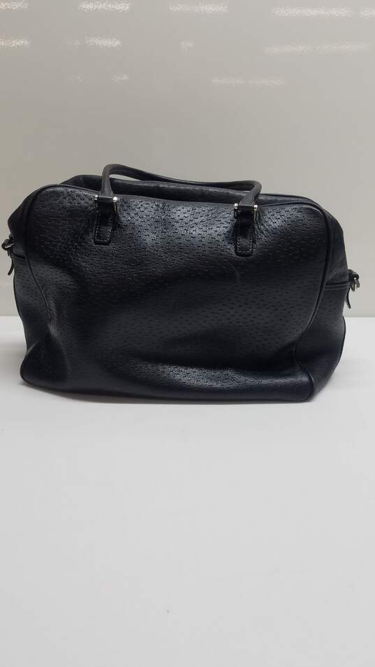 London Anya Hindmarch Tote Semi-Shoulder Black Leather Ladies Bag image number 2