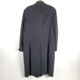 Pierre Cardin Men Black Wool Coat L/XL alternative image