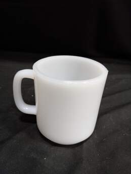 Glasbake Bundle of 7 Milk Glass Mugs alternative image