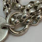 Designer Silpada 925 Sterling Silver Disc Toggle Clasp Link Chain Bracelet image number 4