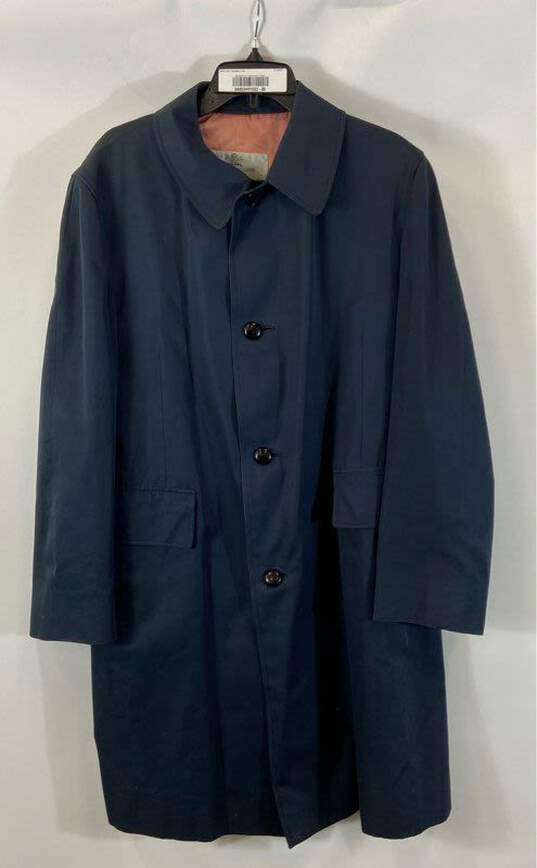 Aquascutum Blue Coat - Size Medium image number 1