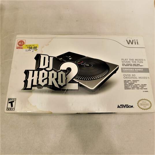 3 Dj Hero TurnTable Controllers Nintendo Wii Wireless No game image number 3