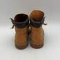 Timberland Mens 6 Inch Premium Brown Leather Lace-Up Ankle Combat Boots Size 5.5 image number 2