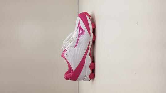 Mizuno Women's 9-Spike Advanced Finch Franchise 7 White Pink image number 1