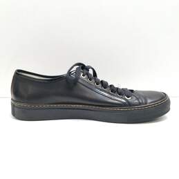Hugo Boss Men's Black Leather Sneakers Sz. 9