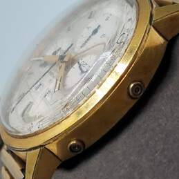 Wakmann Model 71.1308.21 Gold Filled Gigandet Vintage Chronograph Valjoux Mvmt 730 Rare Watch alternative image