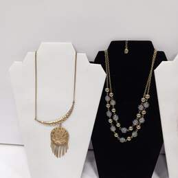 Dazzling 6pc Gold Tone Costume Jewelry Collection alternative image