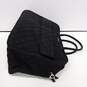 Womens Black Outer Pocket Inner Divider Top Handle Detachable Strap Duffle Bag image number 4