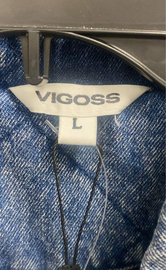 Vigoss Blue Jacket - Size Large image number 4