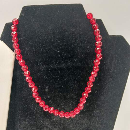 4pc Cherry Red Jewelry Bundle image number 3