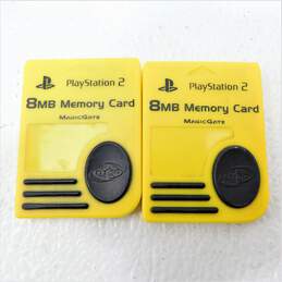 Sony PlayStation 2 Memory Card lot 10ct alternative image