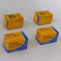 4 Sealed Rolls 2023 Expired Kodak Ultra Max 400 Film 35mm