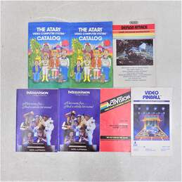 52 Atari 2600/5200 Intellivision Game Manuals/Catalogs Krull Pac-Man alternative image