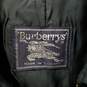 AUTHENTICATED Burberry Navy Blue Mens' Belted Trench Coat & Liner image number 3