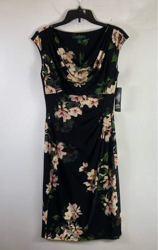 Lauren Ralph Lauren Black Casual Dress - Size 6 image number 1