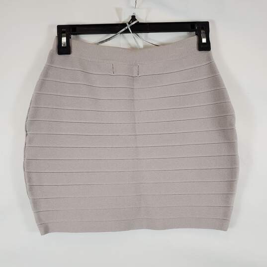 Seek The Label Women's Gray Mini Skirt SZ M NWT image number 2
