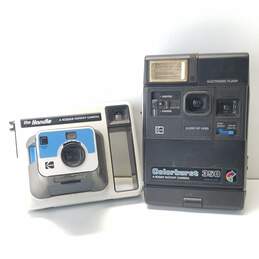 Lot of 2 Assorted Vintage Kodak Instant Cameras