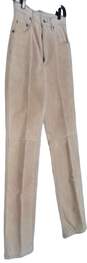 Mens Beige Medium Wash Stretch Casual Straight Leg Jeans Size 26 image number 2