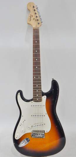 Squier by Fender Affinity Series Strat Model Left-Handed Sunburst Electric Guitar (Parts and Repair)