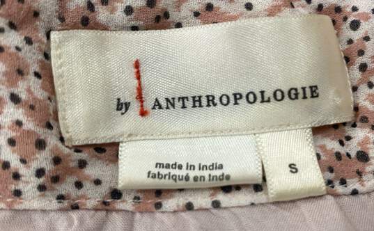 Anthropologie Women's Pink Printed Dress- S image number 3