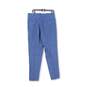 Mens Blue Side Stripe Flat Front Straight Leg Dress Pants Size 34R image number 2