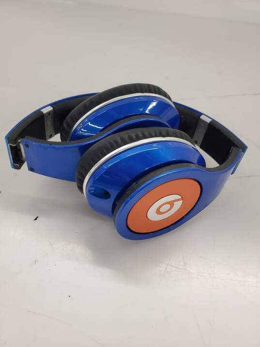 Beats by Dr. Dre Blue Over the Ear Headphones - Untested image number 2