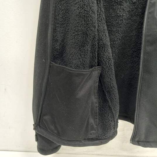 The North Face Men's Black Full Zip Fleece Jacket Size L image number 3