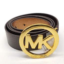 Michael Kors Brown Reversible Women's Belt